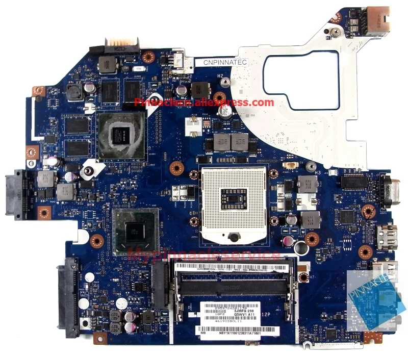 

NBY1X11001 motherboard for Acer aspire V3-571G Packard Bell TV11 TV43 TV44 Gateway NV56R LA-7912P