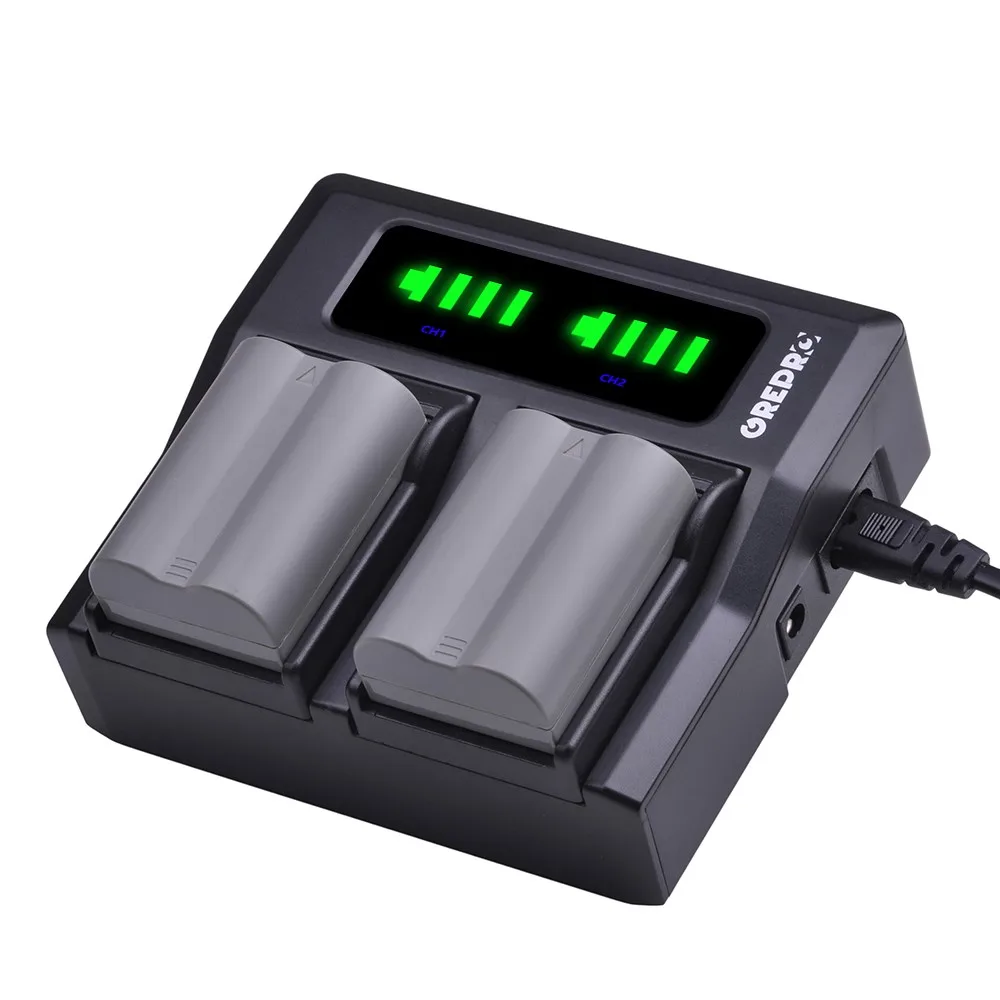 EN-EL3E EN-EL3 Battery and Charger for Nikon D30 D50 D700 D300S D300 D200 D100 D90 D80 D70s D70