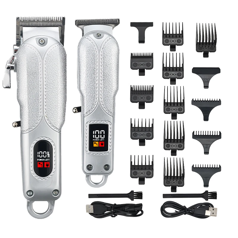 New electric hair clipper rechargeable two-in-one mother-and-child combination set clipper electric hair clipper hair salon