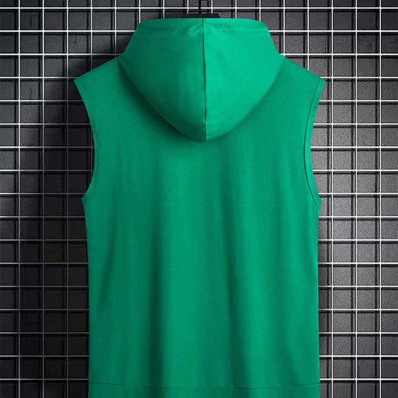 Рисунок 6 - L-9XL Мужской жилет с капюшоном