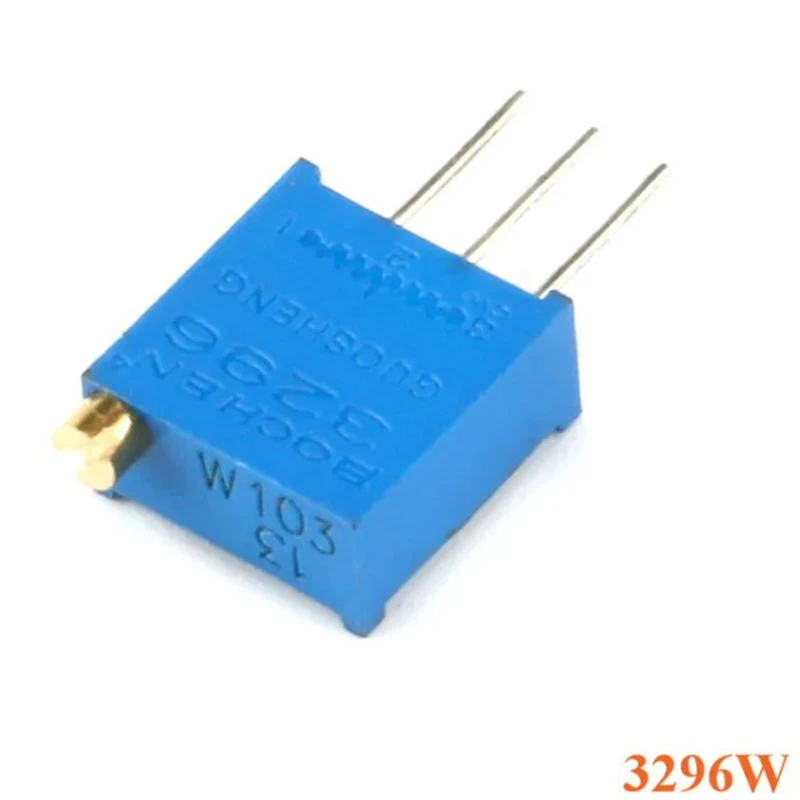 Potenciómetro recortador de 3296W, resistencia Variable ajustable, 3296, 101, 102, 103, 104, 105, 201, 202, 203, 204, 501, 500, 502, 20 Uds.