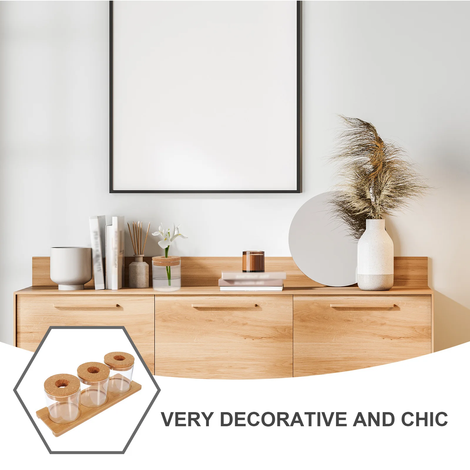 

1 Set Glass Plant Terrarium Propagation Station Hydroponic Planter Tabletop Vase Decor For Indoor Plants Home Office Greenery