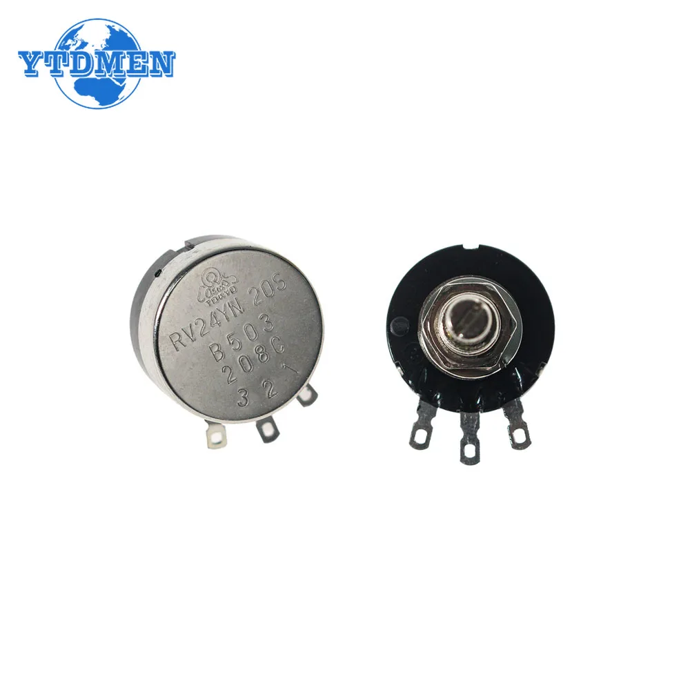 1PCS RV24YN20S B501 B101 102 B103 104 105 201 202 203 204 254 502 503 504 1K 5K 10K 20K 100K 500K 200K 100 Ohm Potentiometer image 2