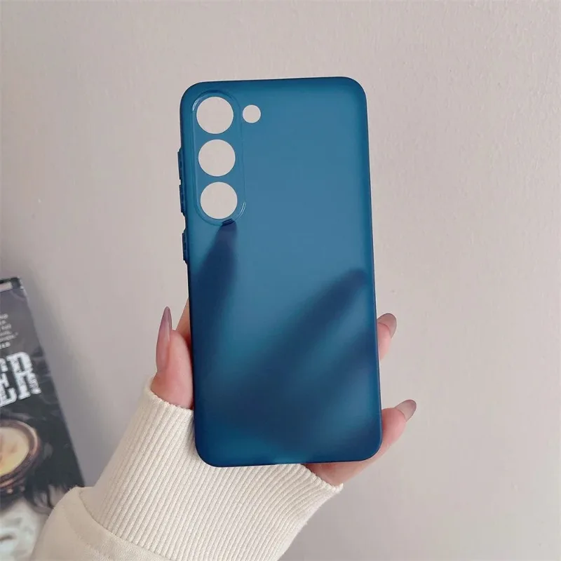 0,3 mm ultradünne, mattierte Handyhülle für Samsung S25 S24 FE S23 Ultra S22 S21 Plus A54 A34 A14 durchscheinende, matte, weiche PP-Abdeckung – Detail 11