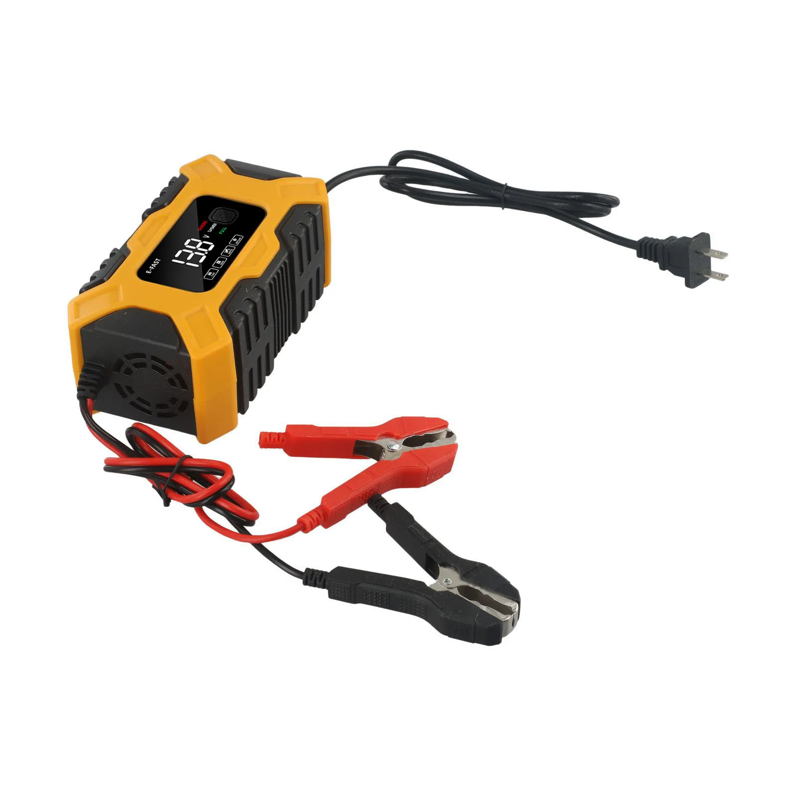 

Car Accessories Car Battery Charger Fast Charger For Auto Motorcycle Electric Vehicle LCD Display For Auto Motorcycle
