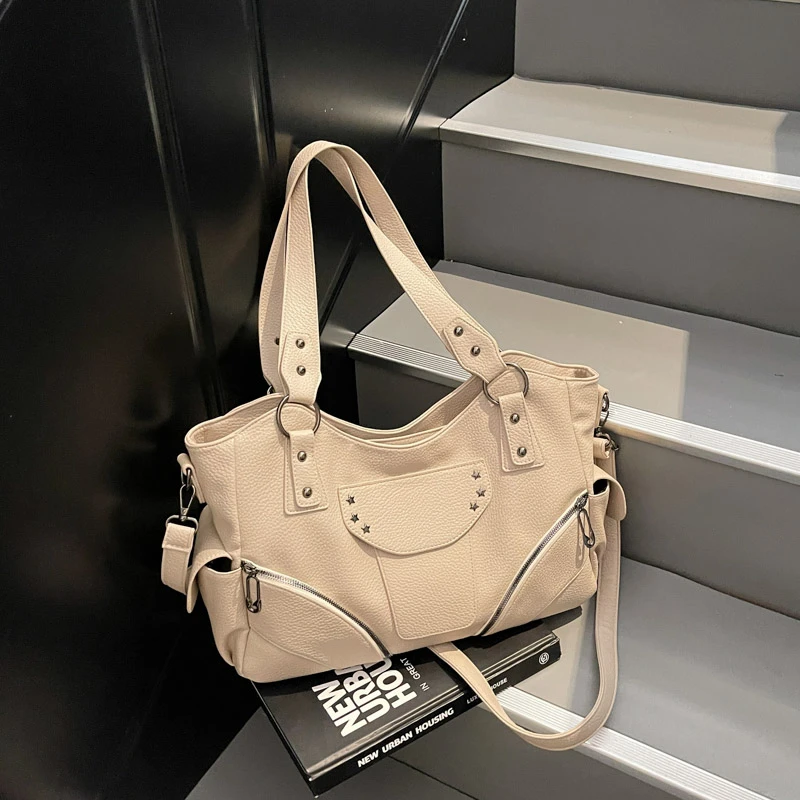 

Chic Hand Bags For Ladies, Leather Tote Bags Crossbody And Shoulder Option Famous Designer Classic Elegant