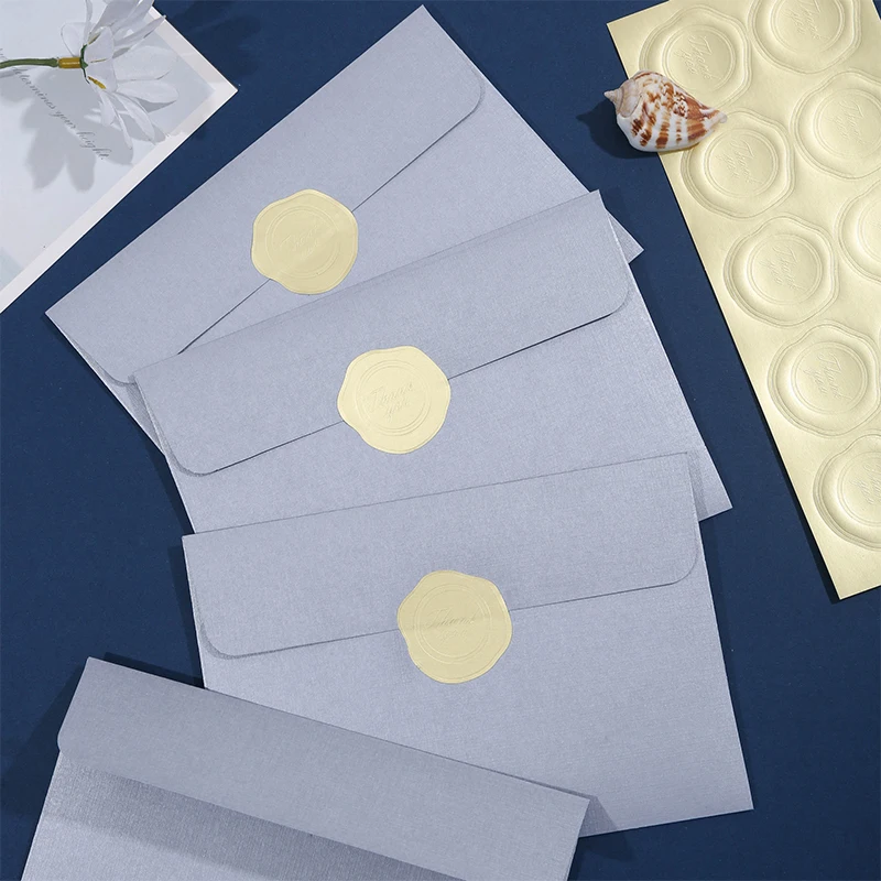 

50pcs/lots 16x11cm Envelopes for Wedding 120g Paper C6 High-grade Invitation Small Business Stationery Supplies Storage Bag