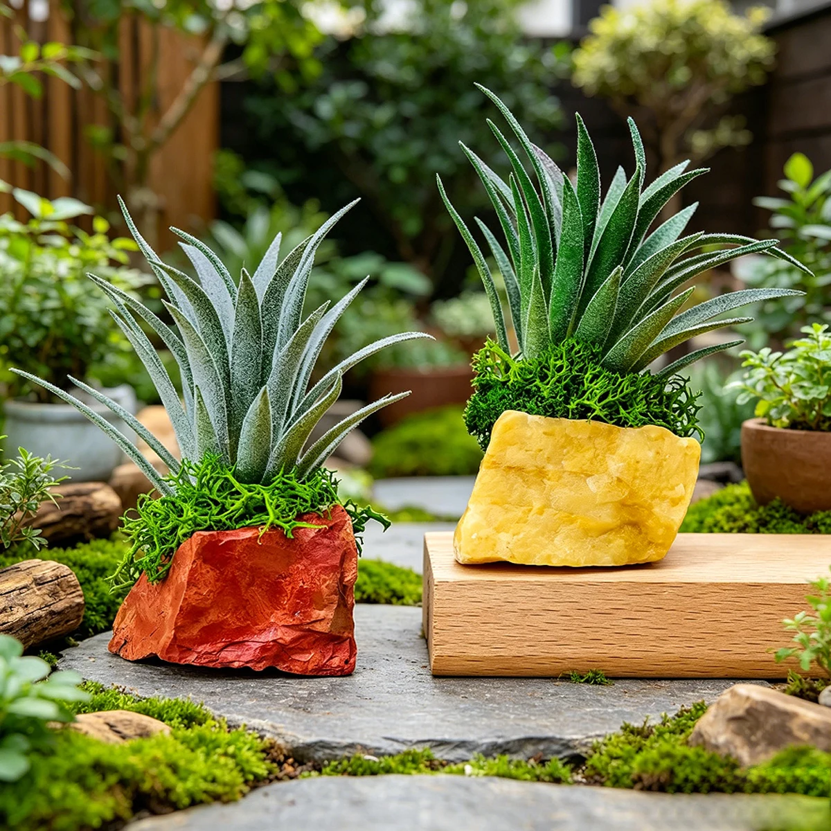 Air Plant Tillandsia - 1 buah Dekorasi Tanaman Udara Kristal