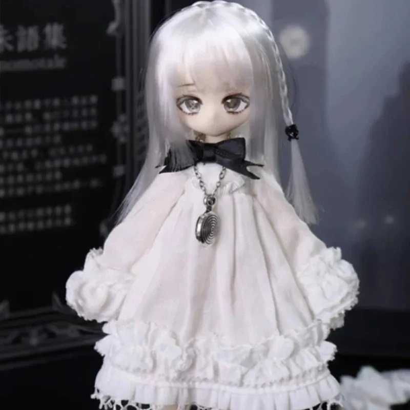 Momotale MJD 이동식 인형 1/8 BJD 인형 16cm 애니메이션 액션 피규어 장난감 공동 이동식 바디 생일 블라인드 박스 선물