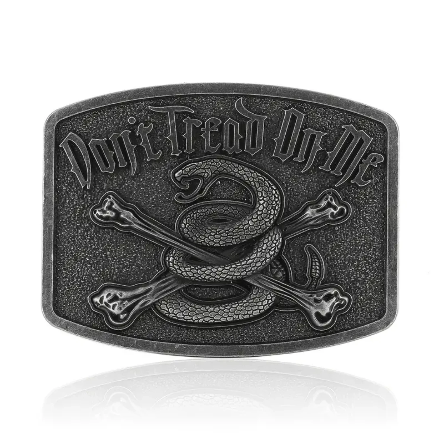 Western Cowboy Style Python Fashion Zinc Alloy Belt Buckle - Stand out with this stylish accessory!