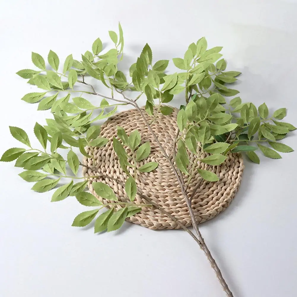 Artificial Plant Not Withered Non-fading No Watering Realistic Decorative Long Lasting Living Room Decoration Gifts Golden Elm L