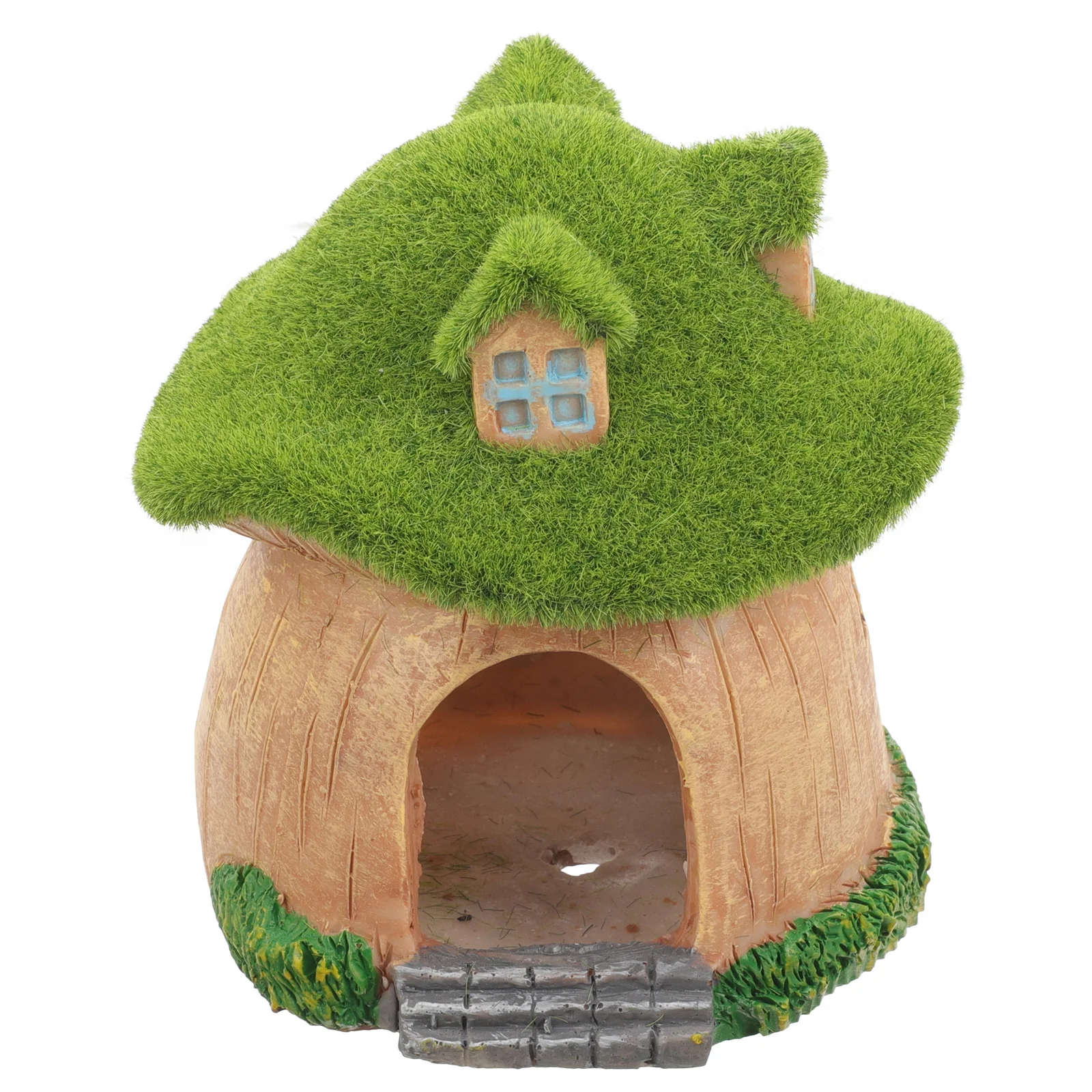 

Aquarium Fish Hideout Resin Mushroom House Decor for Betta Tank Decorations Fish Shelter Cave Landscape Ornament Small Size