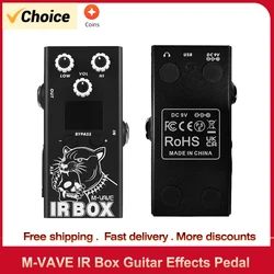 Guitar Effects Pedal with IR Cab Impulse Response Cabinets Speaker Simulator XLR Output Port DC 9V Guitar Pedal