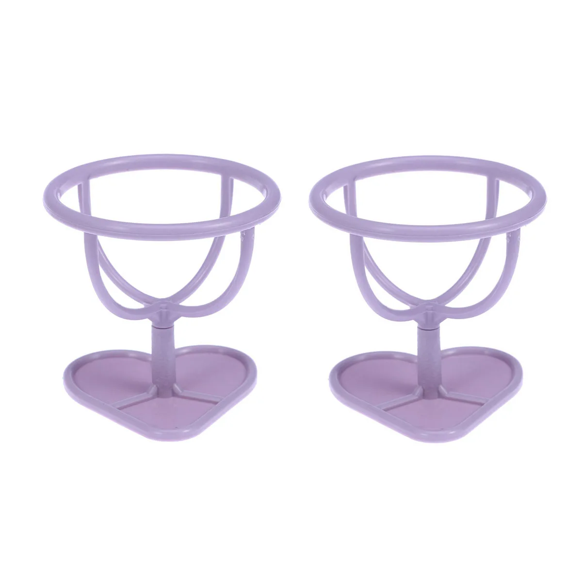

Makeup Sponge Shelf Powder Puff Stand Holder Power Puff Stand Rack Durable Plastic Beauty Egg Rack For Sponges