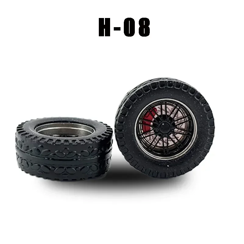 Seria kół terenowych 1/64 z oponami 14,2 mm do pojazdów terenowych i pickupów