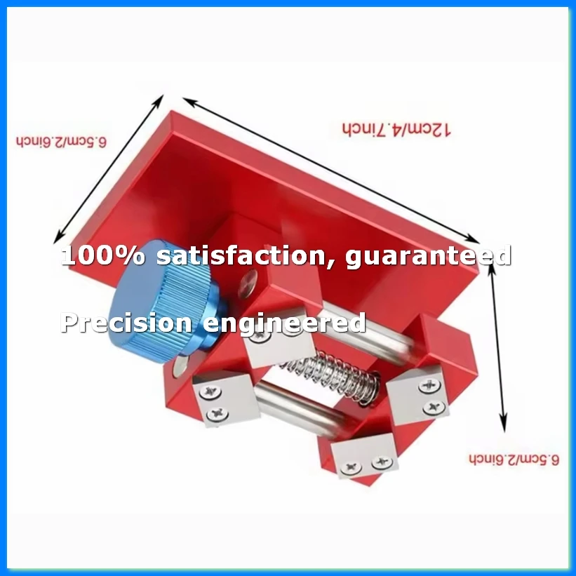 Professional Watch Bezel Opener Removal Tools Workbench Back Case Opener Tool Watch Parts Repair Tool for Watchmaker Red-A79U