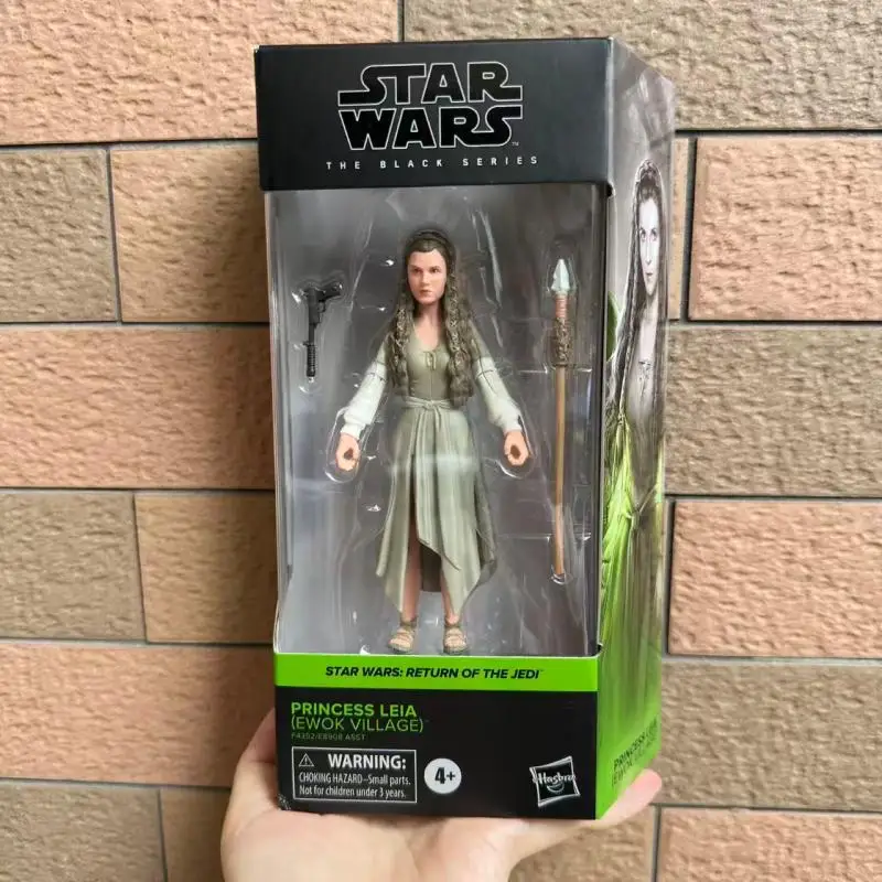 

Оригинальная фигурка из серии Star Wars The Black Series: Принцесса Лея, деревня эуоков, коллекционная модель, игрушка, украшение для рабочего стола, подарок