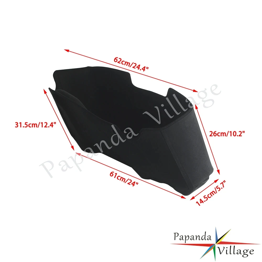 Tas Sadel Touring Lapisan Sadel Sepeda Motor Bagian Dalam untuk Harley Road Glide CVO ST FLTRXSTSE FLTRX Street Glide FLHX FLHXI 2024-Nanti