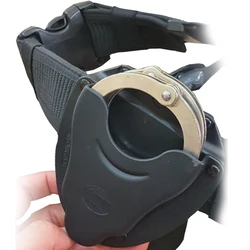 Handschellen Polizei Holster Verbergen Handschellen Fall Holster Zubehör Schwarz Neue Muster Handschellen Fall & Taktische Gürtel