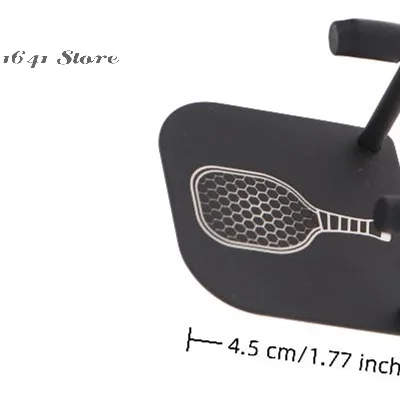 

(НОВИНКА) Универсальный настенный держатель для ракеток для пиклбола, 2 шт., настенная стойка для ракеток, настенный крючок из нержавеющей стали, держатель для ракеток для бадминтона