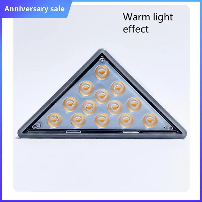 

AD23-Solar Stair Light Outdoor Home No Wiring Rainproof Gray Solar Step Light Ambience Light