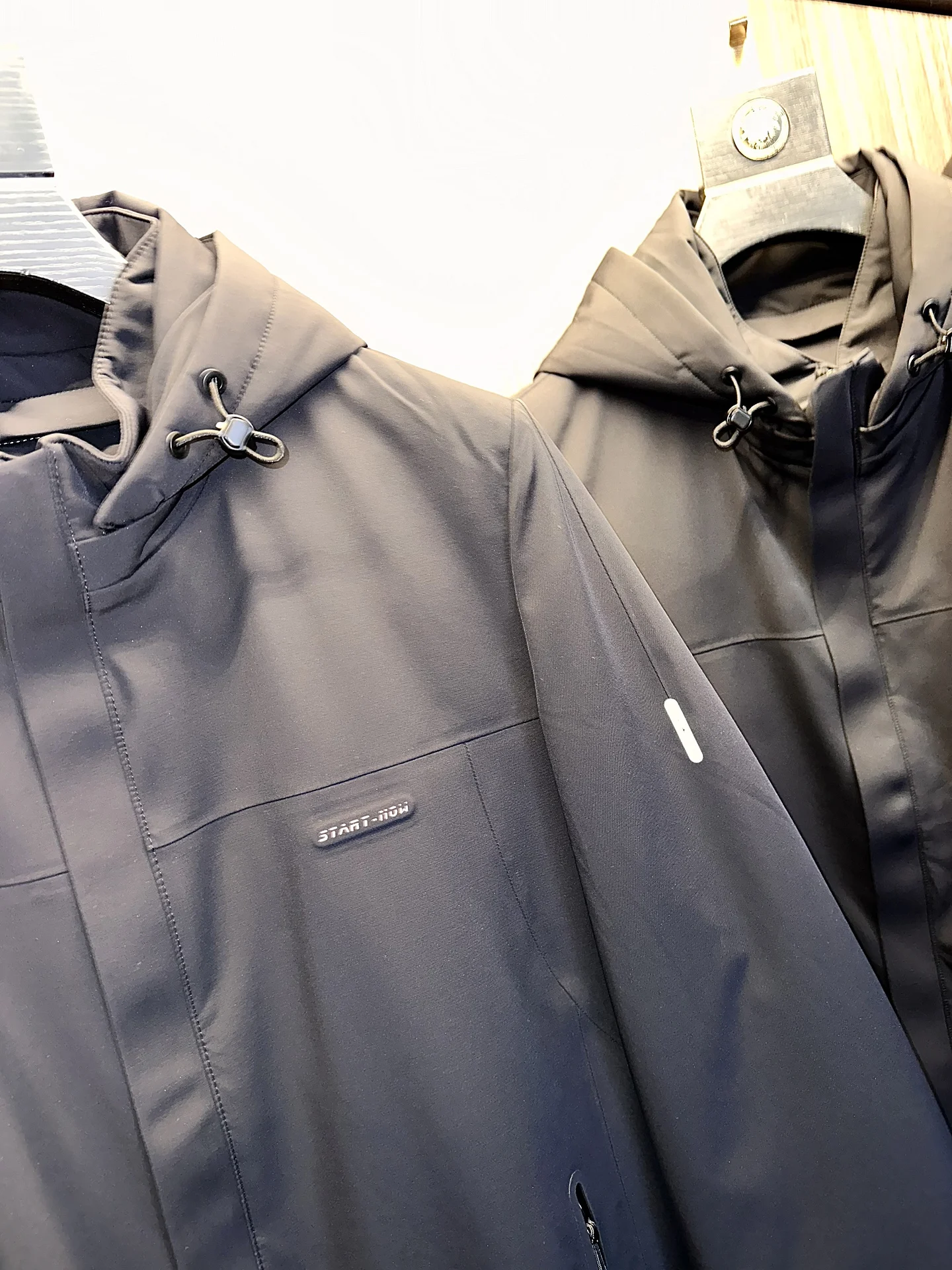 Warm Duck down Jacket Men's Removable 90% down Windproof Anti-Wrinkle Fashionable Outdoor Wear Urban Style Thickened Long Sleeve