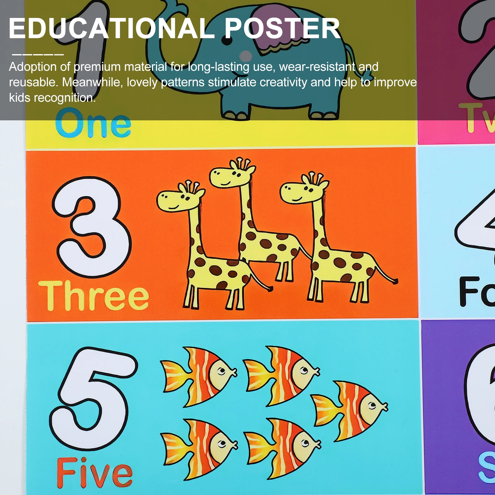 

Alphabet Hanging Picture Educational Poster Kids Room Decor Bright Color Learning Chart Preschool Classroom Toddler Wall