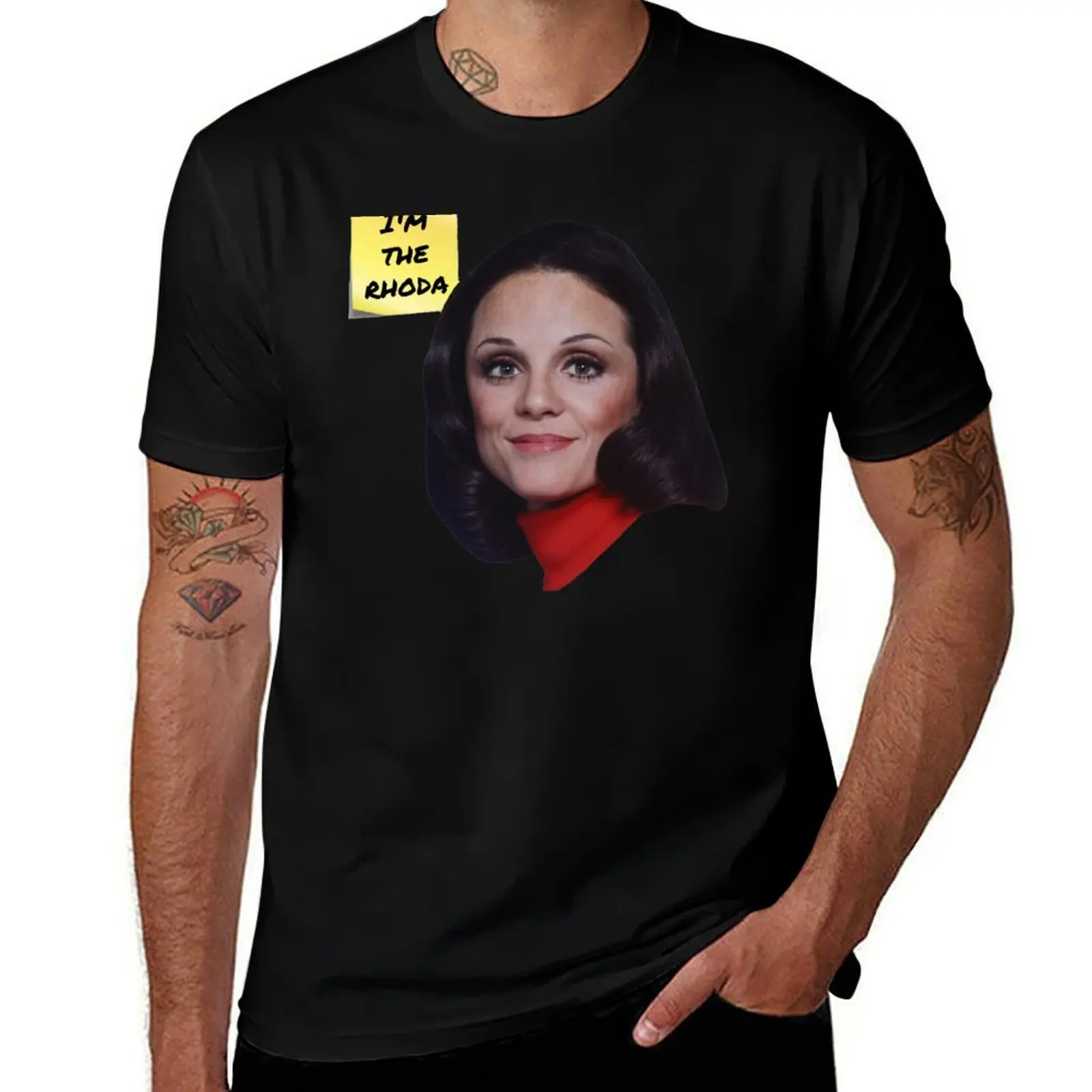 Rhoda- Mary Tyler Moore Show T-Shirt Casual Pattern Print Tee Shirt T-Shirt