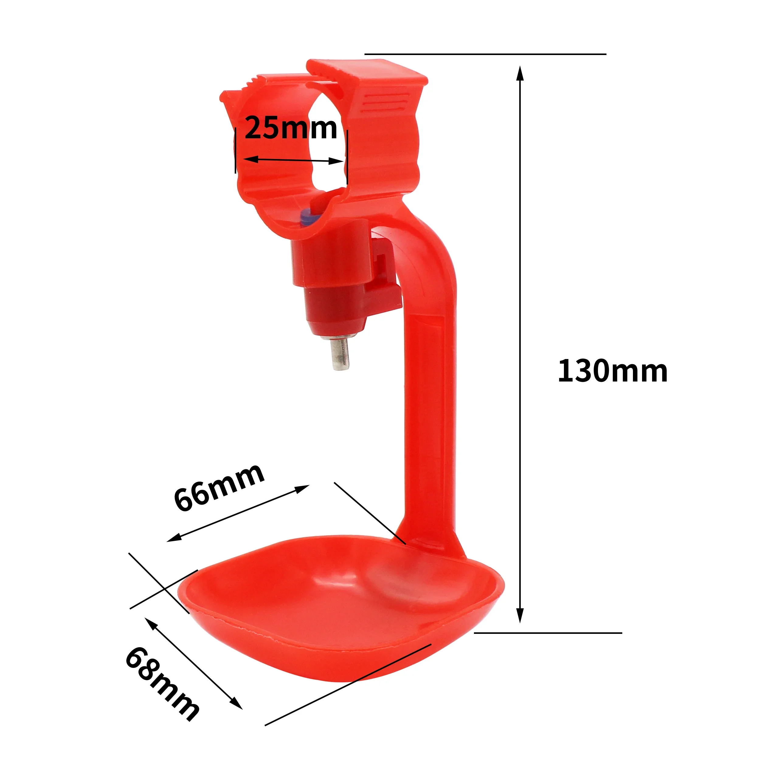 10Pcs Automatic Chicken Water Nipple Drinker Cups For Quail Chicken Water Drinking Cups Nipple Drinkers For Poultry Breeding