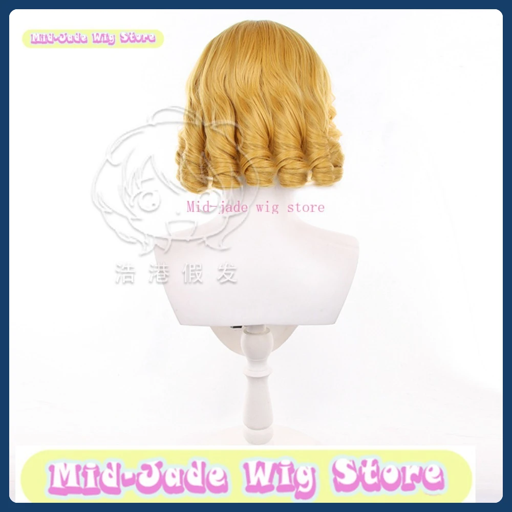 منتصف اليشم شعر مستعار الهوية الخامس المشجع ليتل ستار الجلد شعر مستعار تأثيري هالوين شخصية استعادة زي الدعائم أداء الحفلات #2