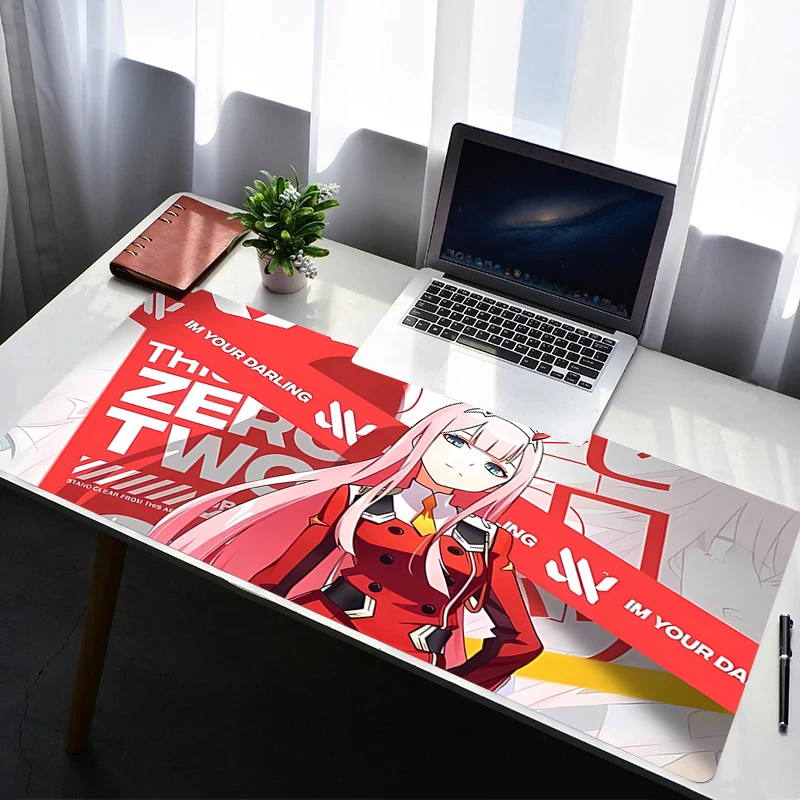 Mouse Pad PC Non Slip Rubber Cartoon Mousepad Laptop Gamer Cabinet Keyboard Pad Office Z-zero Two Computer Gaming Desk Mouse Mat