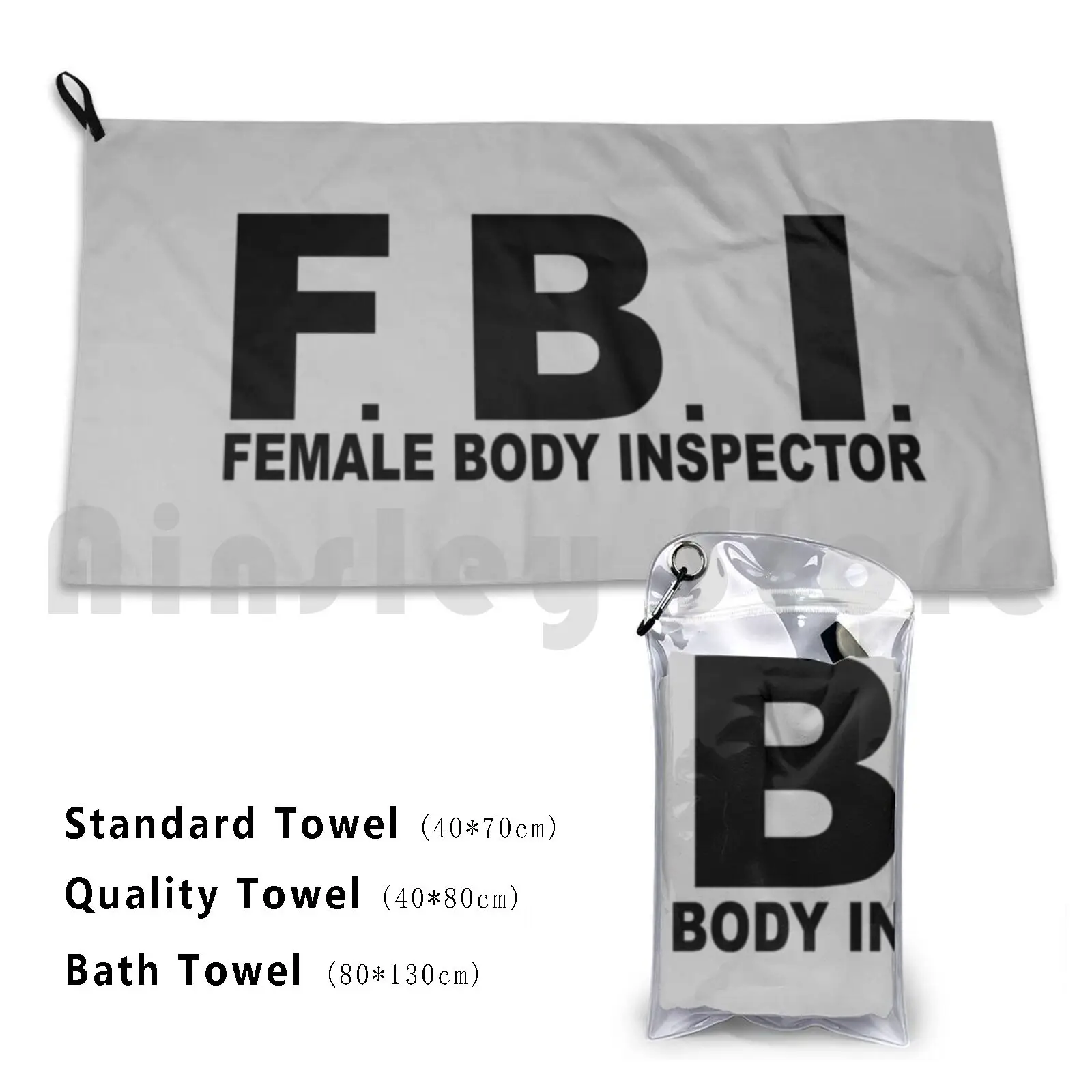 Fbi Bath Towel Beach Cushion Fbi Parks And Rec Parks And Recreation Andy Dwyer Burt Criminal Minds Funny