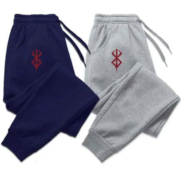 

Berserk anime sports pants for men and women jogging autumn print manga gymnastics sports pants gothic casual pants unisex