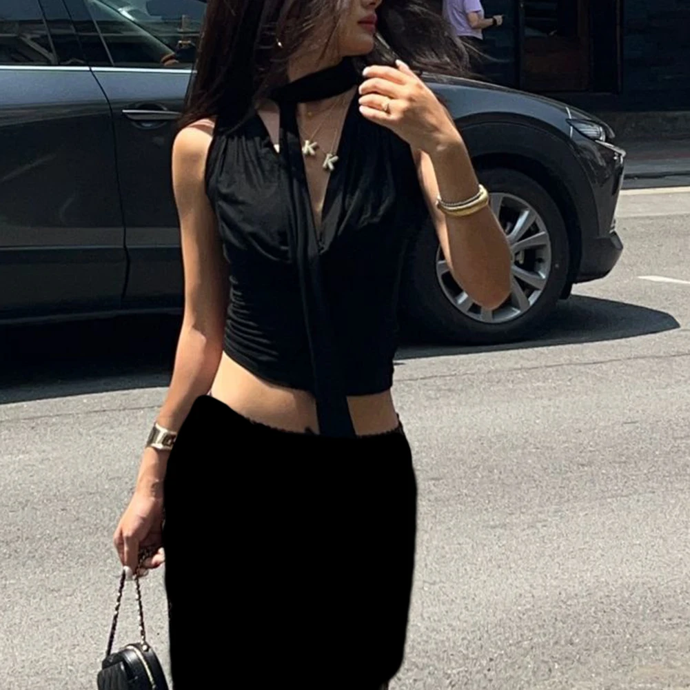 

2025 модный топ, облегающий топ, праздничные мероприятия, сплошной узор, универсальный стиль, легкий материал для отдыха, отпуска