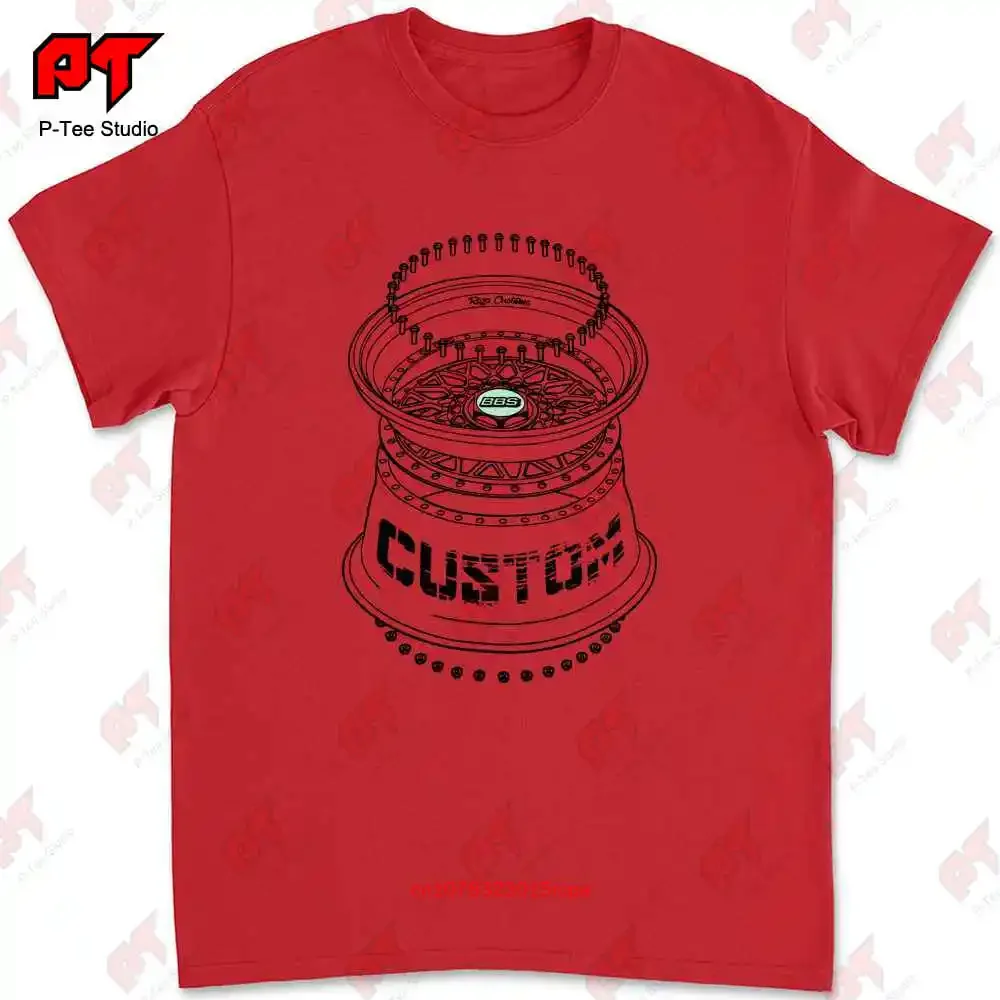 Bbs Rs Rim Stance Motorsport Riga Customs T-shirt 9UTR image 4