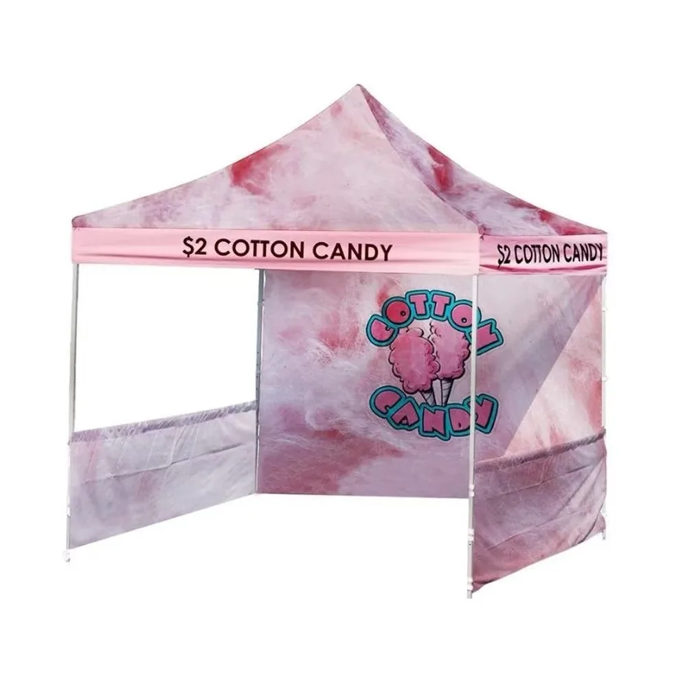 

10*20ft OEM Aluminum Alloy 40 square Hexagonal Exhibition Large Event logo Printing Sunshade Outdoor Advertising Tent