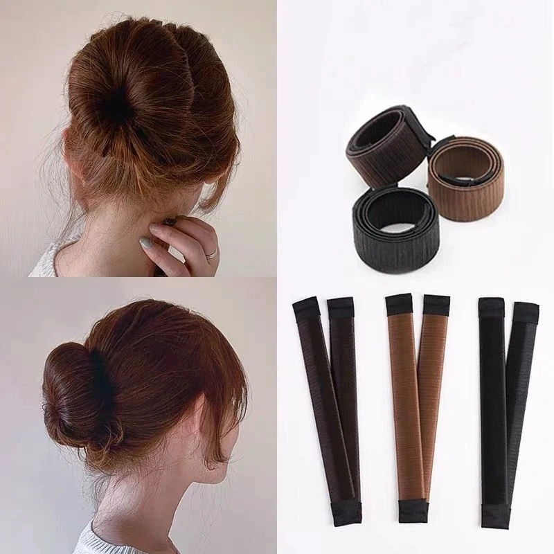 Portable Hair Braider Curler Hair Band Synthetic Wig Donuts Bun Headband Women's Hair Accessories Wig Clip Styling Tool Headwear