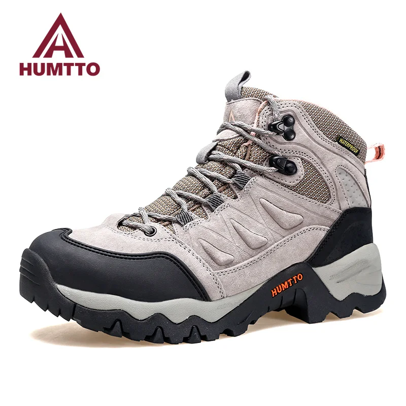 HUMTTO Winter Hiking Shoes for Women Waterproof Sports Climbing Trekking Boots Woman New Luxury Designer Outdoor Womens Sneakers