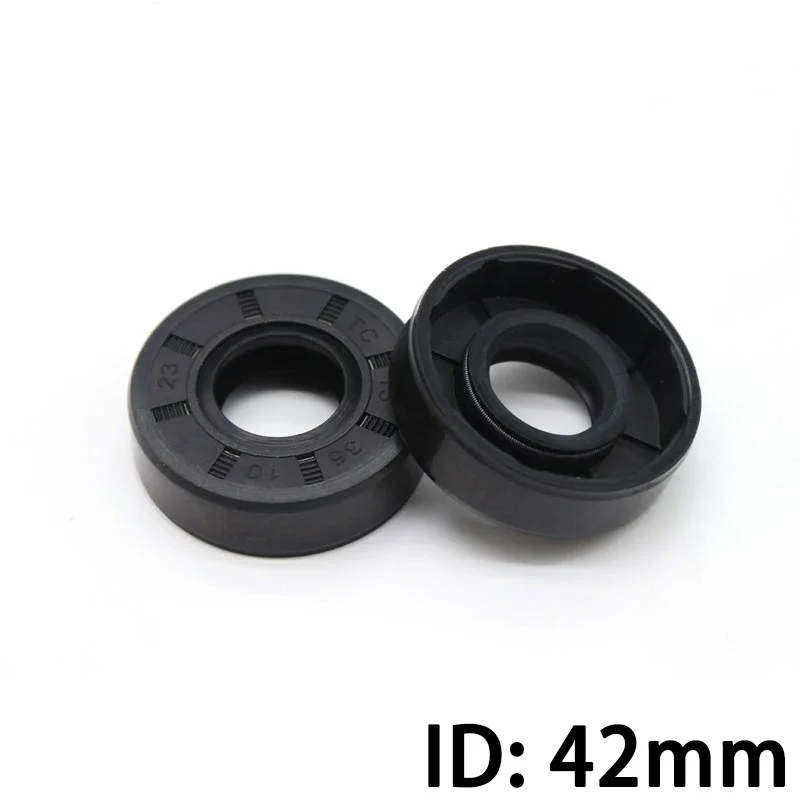 

1PCS ID 42mm Nitrile Rubber Shaft Oil Seal TC-42-55 / 56/58/60/62/65/68/70/72/75 / 80-5 / 7/8/9/10/12 Double Lip Oil Seal