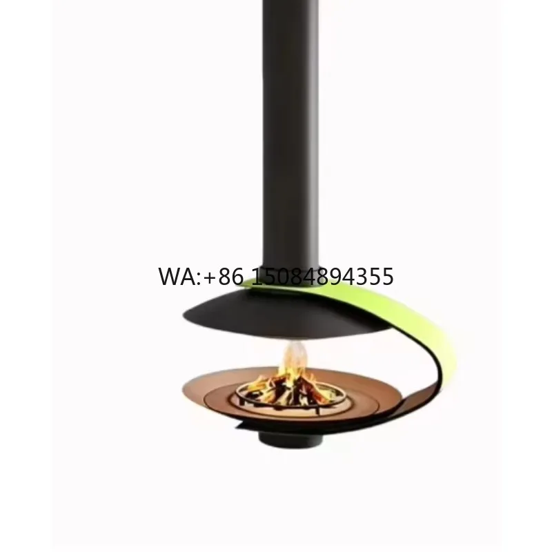 

Wood Burning Fireplace Stainless Steel Wood Stove Long Service Life for Home & Hotel Artistic