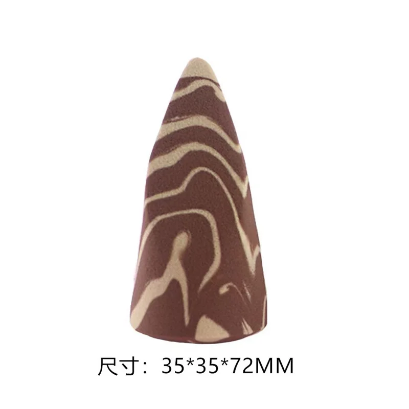 Conical Makeup Sponge Wet Dry Dual‑Use Makeup Puffs Non-latex Soft Cosmetic Foundation Sponge Comestic Puffs for Face Makeup