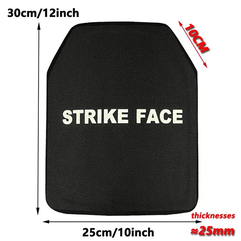 NIJ IIII bulletproof plate tactical vest chest insert plate UHMWPE lightweight tactical plate explosion-proof and stab proof