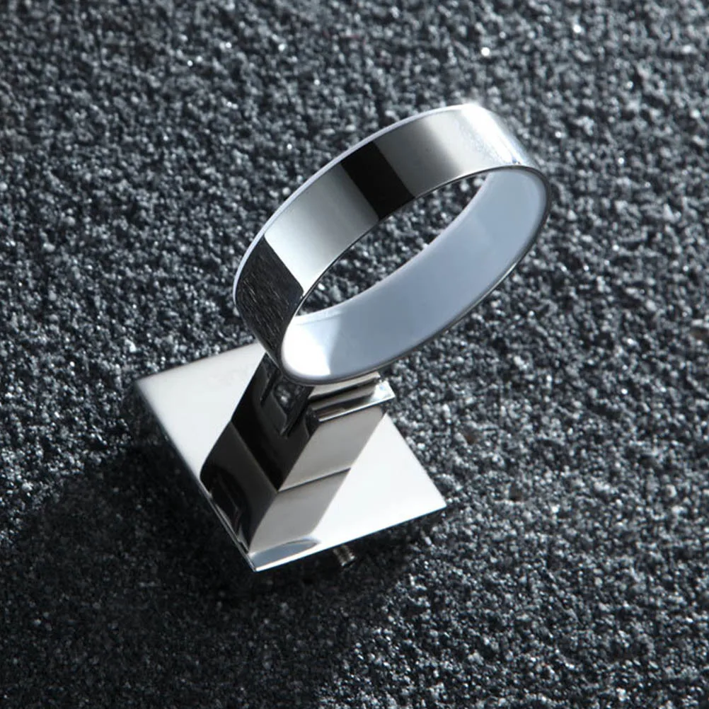 

1Pcs Stainless Steel Soap Dispenser Wall Mounted Glass Bottle Bathroom Kitchen Easy Install Shaving Cream Lotion