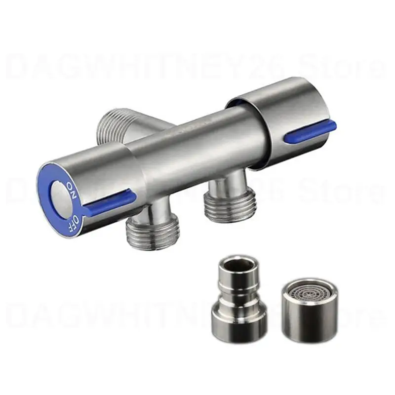 

G1/2 водный переключатель, 2-ходовой клапан, сопло из нержавеющей стали, кран для стиральной машины, двойное управление, туалет, Bibcock, Швабра для белья, бассейн U26