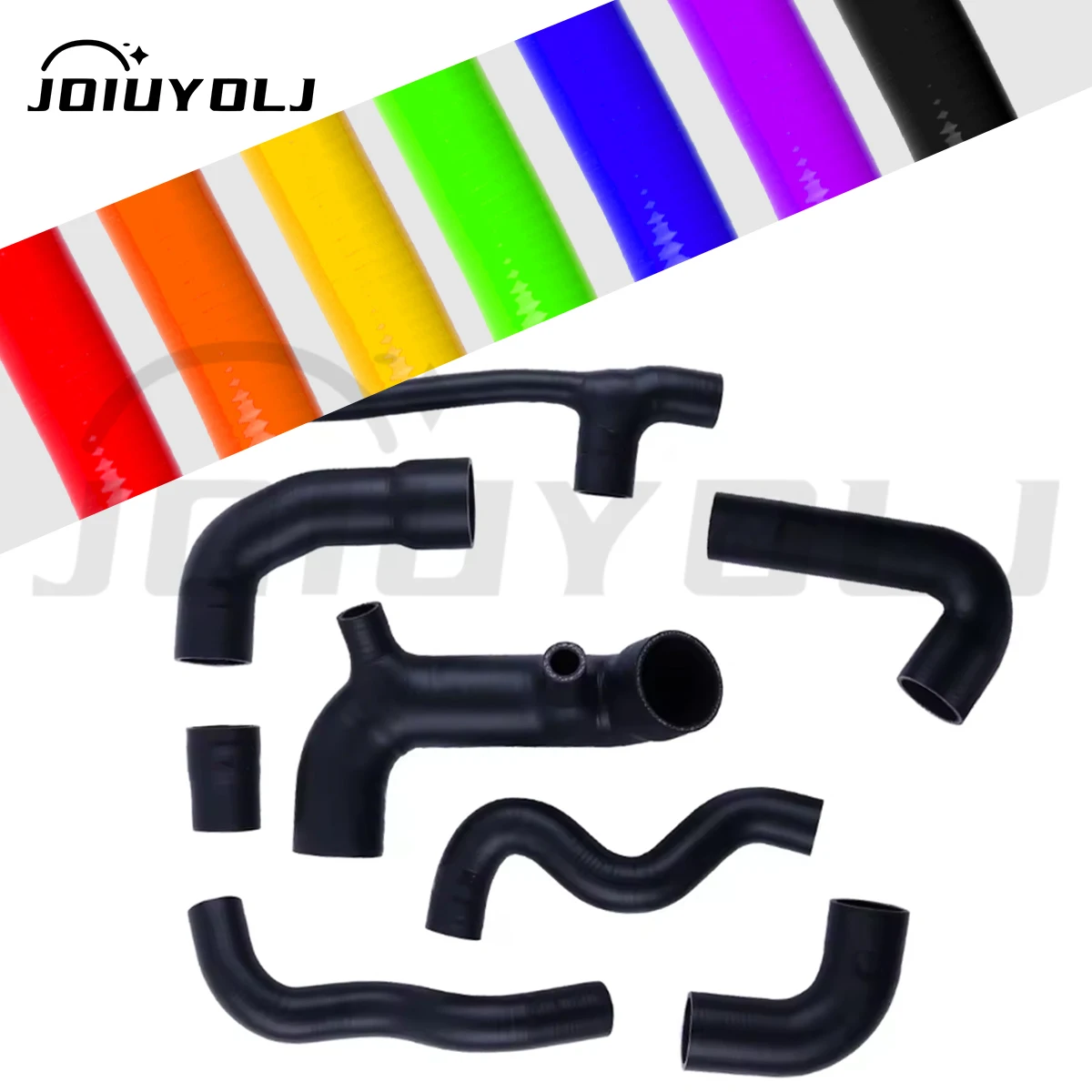 طقم خرطوم السيليكون لـ 1989-1995 فيات أونو توربو أي 1.4 MK2 المبرد المبرد مدخل هواء استبدال موصل أنبوب السيليكون