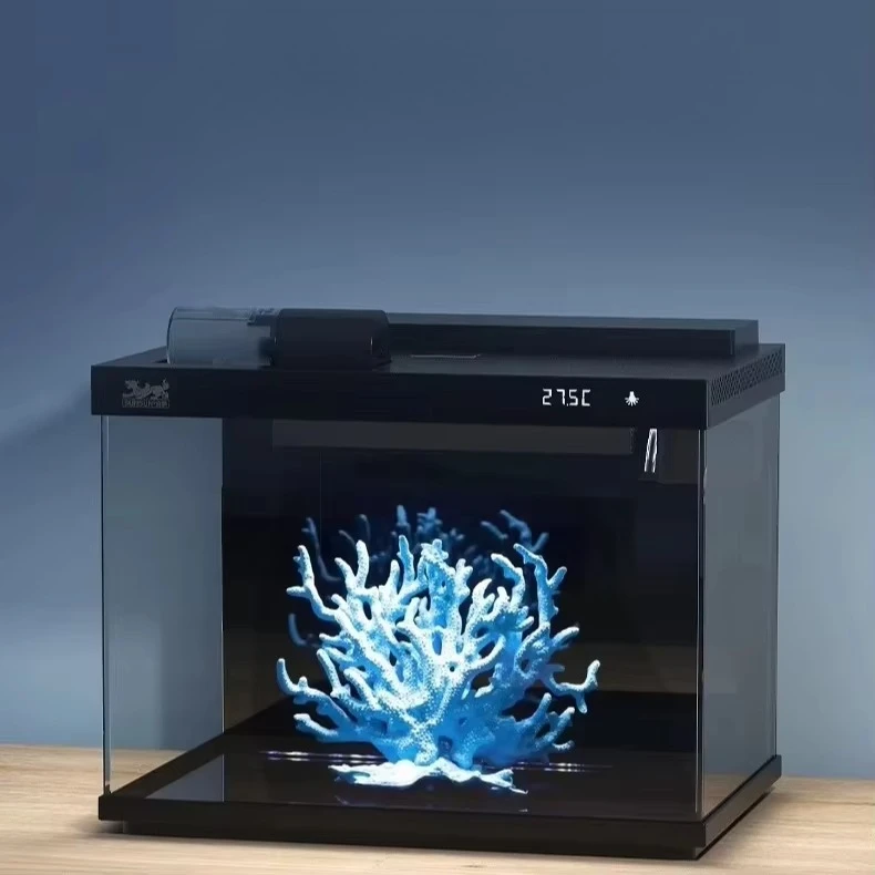 # for aGlass Rectangle Desktop Aquarium 4K Ultra-Clear Water View Vibrant Fish Coloring Enhancement High-Efficiency Filtration