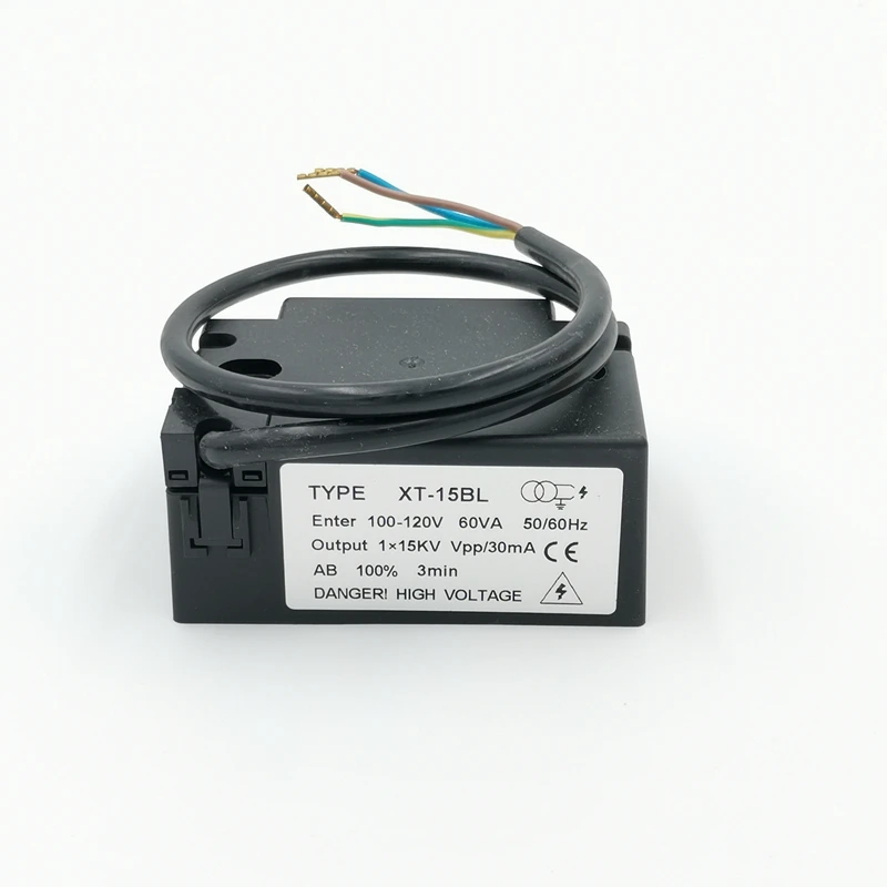 100-120V High-voltage Igniter Fuel Oil Boiler Ignition Transformer Gas Burner Ignitor Control Unit 110V Single/bipolar