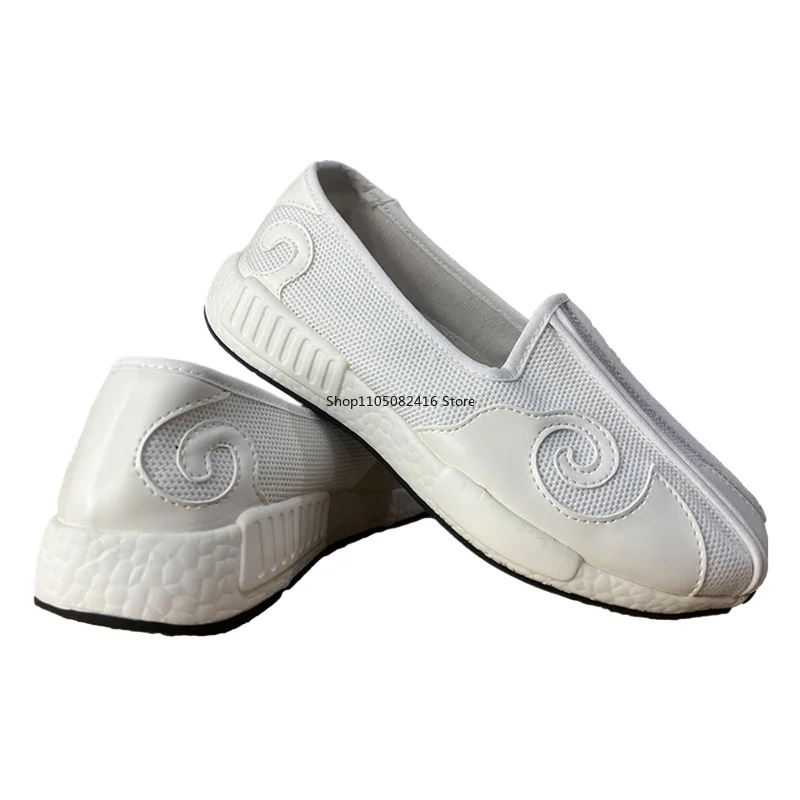 أحذية الكونغ فو تاي تشي وينج تشون الصينية التقليدية فنون الدفاع عن النفس أحذية رياضية Wudang Taoist دليل نسيج القطن تنفس