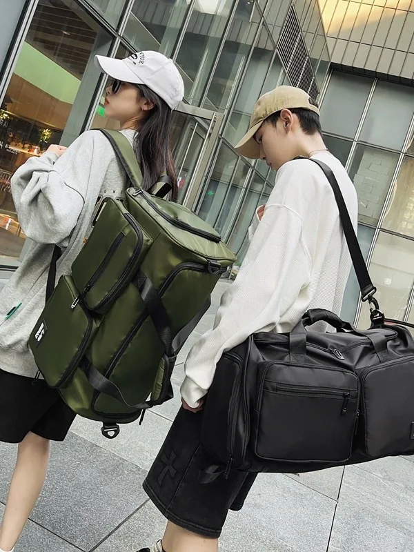 large-capacity-travel-bag-unisex-single-shoulder-double-shoulder-short-trip-luggage-bag-outdoor-sports-fitness-bag-for-couples