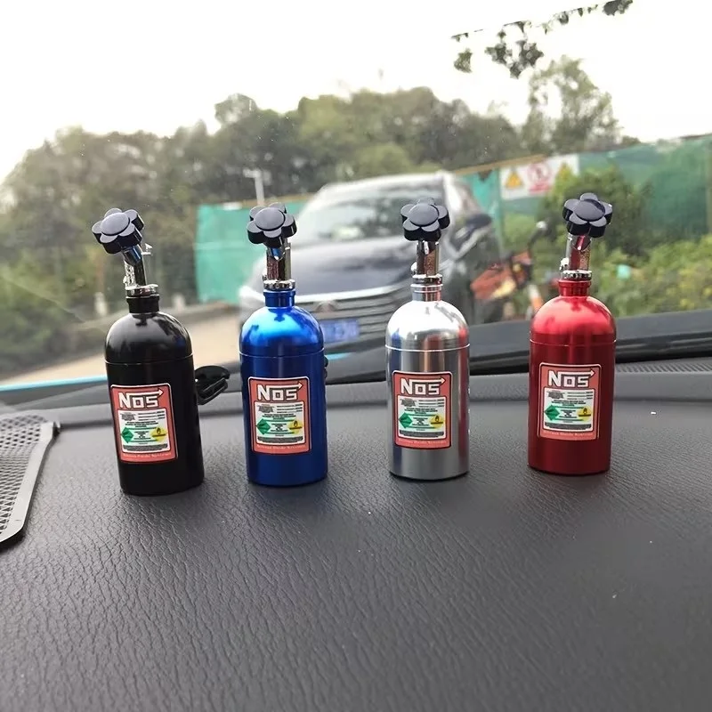 Car Air Freshener NOS Nitrogen Bottle Air Vent Fragrance Auto Aroma Outle Perfume Flavoring Fragrances Accessories Auto Ornament